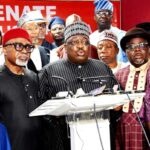Insecurity: Senators chant ‘Buhari must go’
